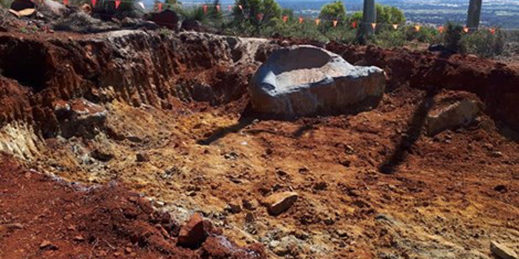 Clearing ground